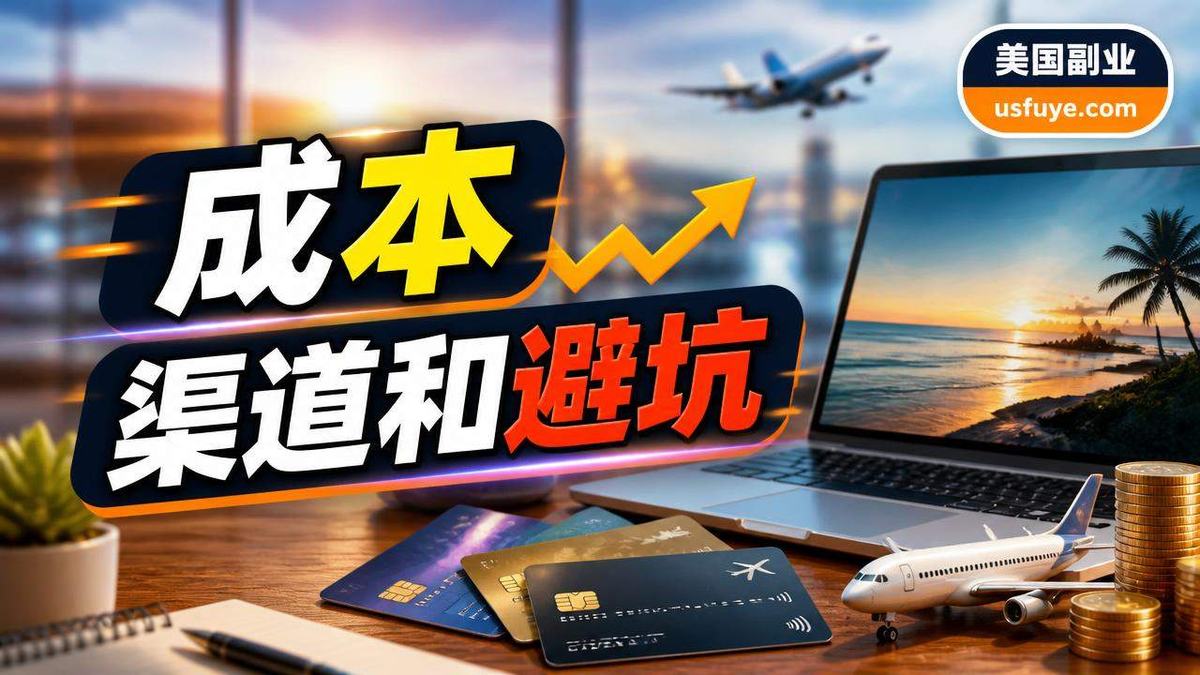 美国信用卡点数策略赚钱方法:成本、渠道和避坑,周末时间版