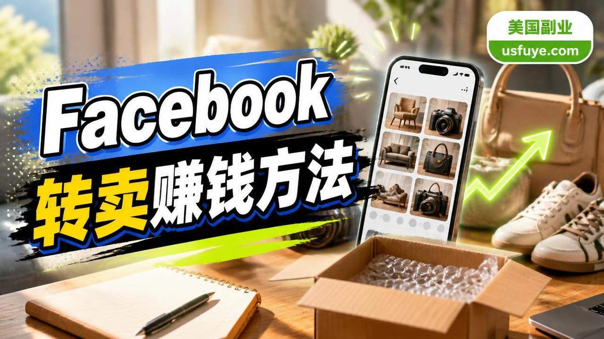 美国赚钱:美国Facebook Marketplace,周末时间版