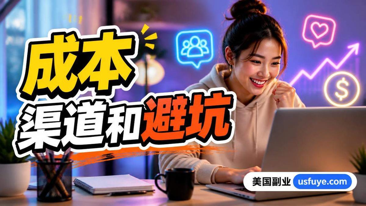 美国付费社群收入赚钱方法：成本、渠道和避坑清，周末时间版