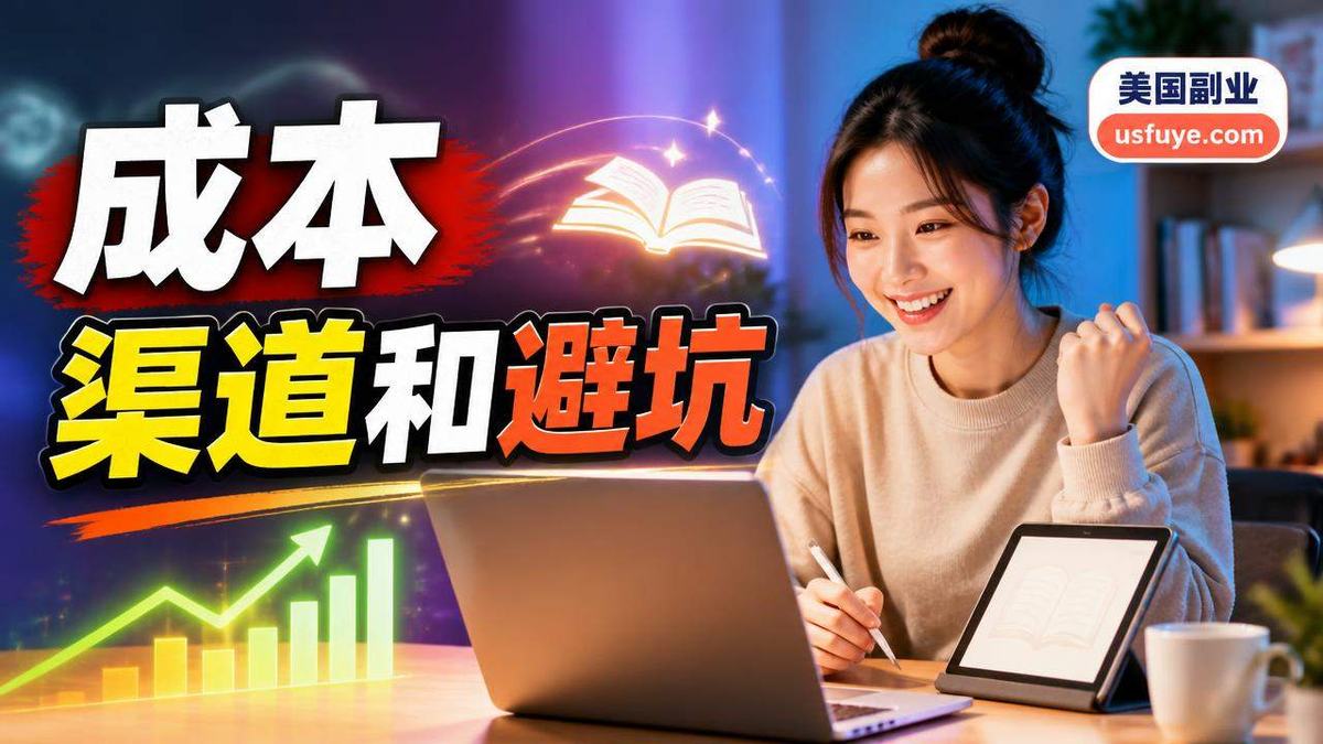 美国电子书收入赚钱方法：成本、渠道和避坑清单，周末时间版