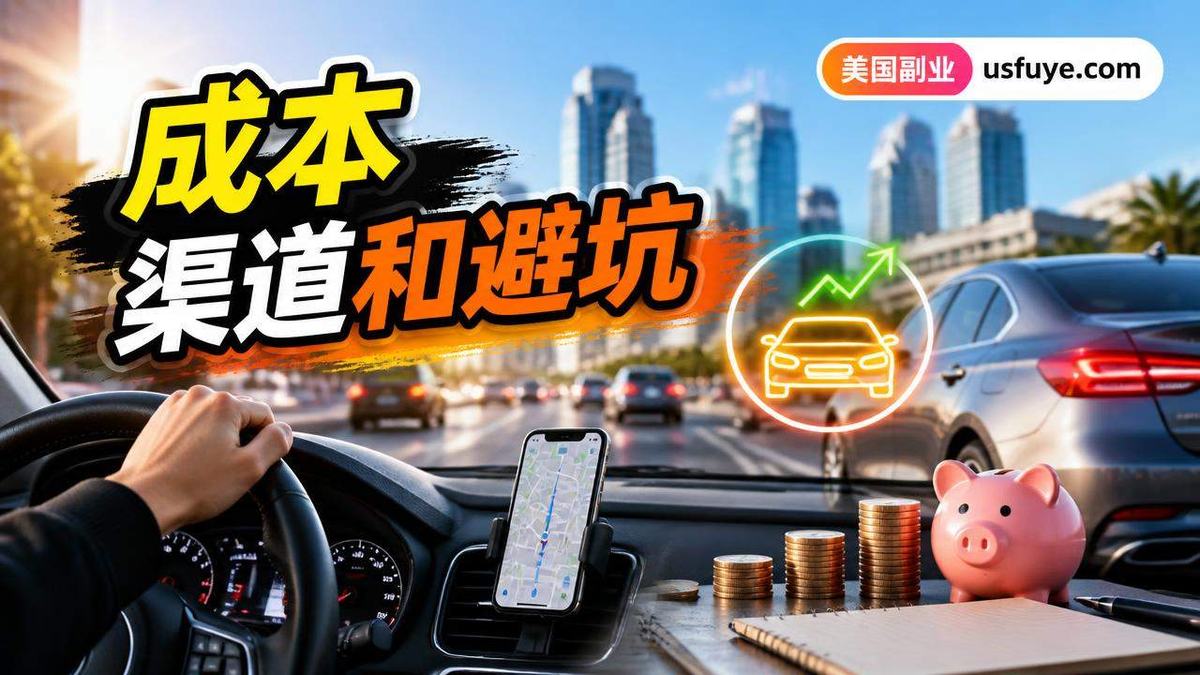 美国车辆共享收入赚钱方法：成本、渠道和避坑清，周末时间版