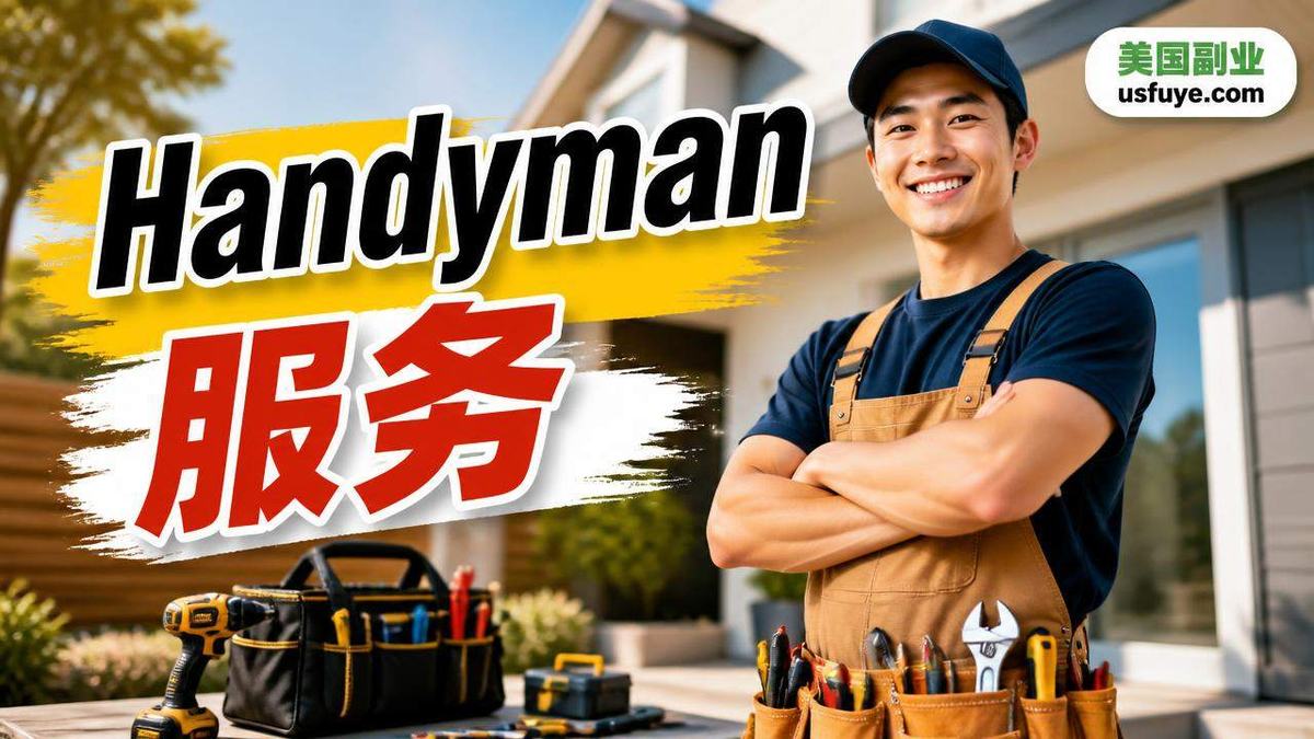 美国Handyman 服务小生意:新手怎么找,周末时间版