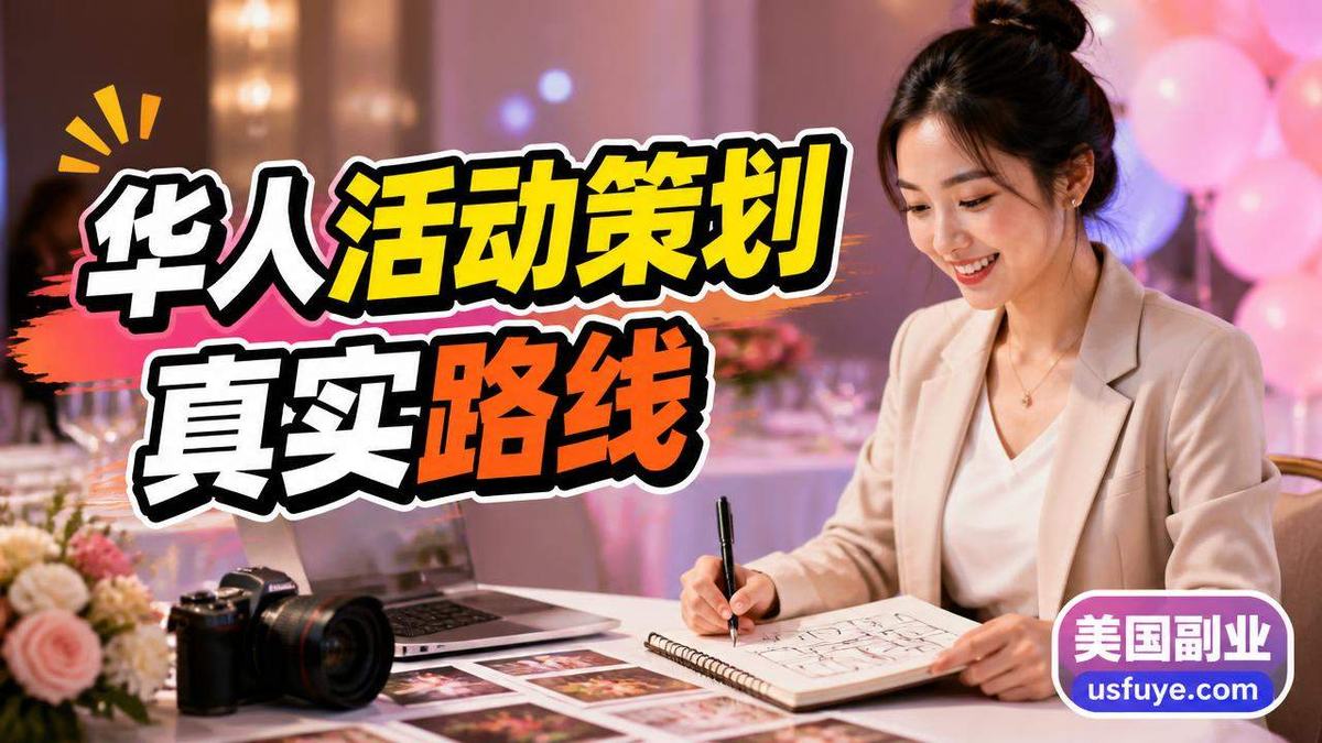 美国华人活动策划小生意:新手怎么找第一单,周末时间版