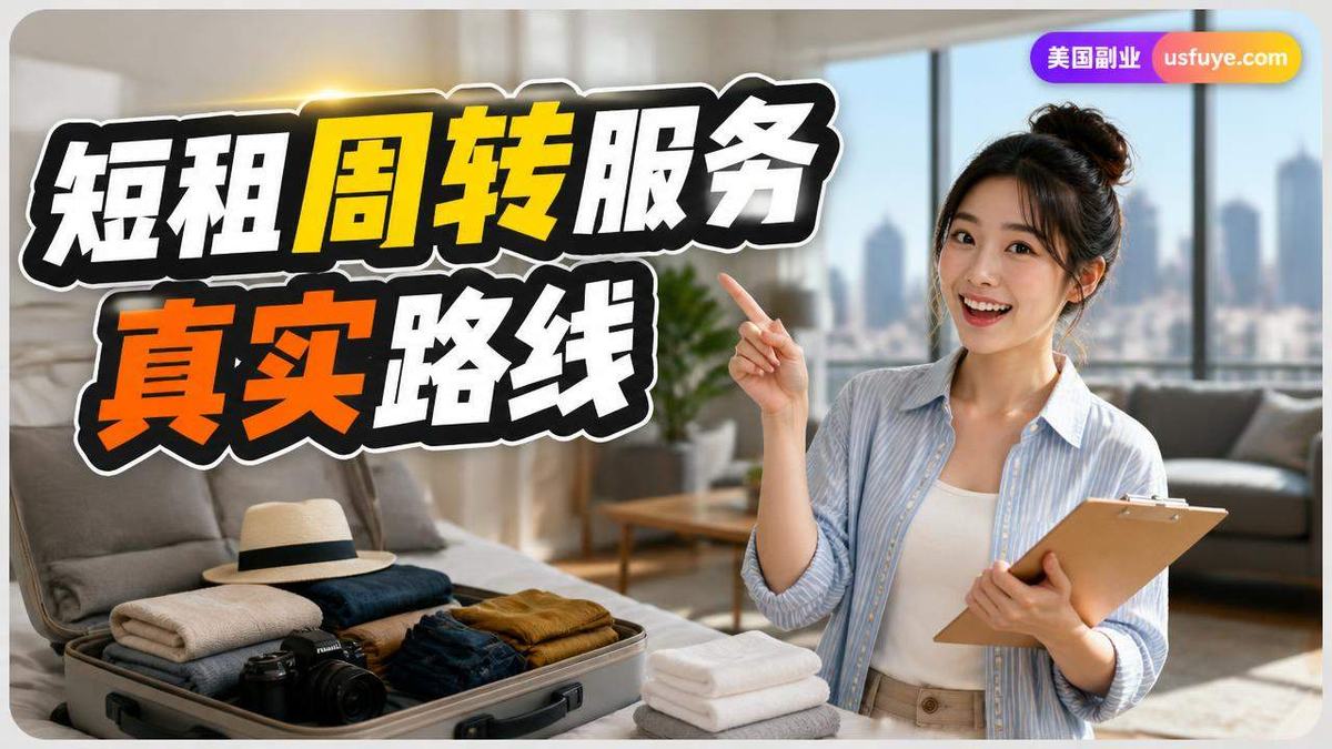 美国短租周转服务小生意:新手怎么找第一单,周末时间版