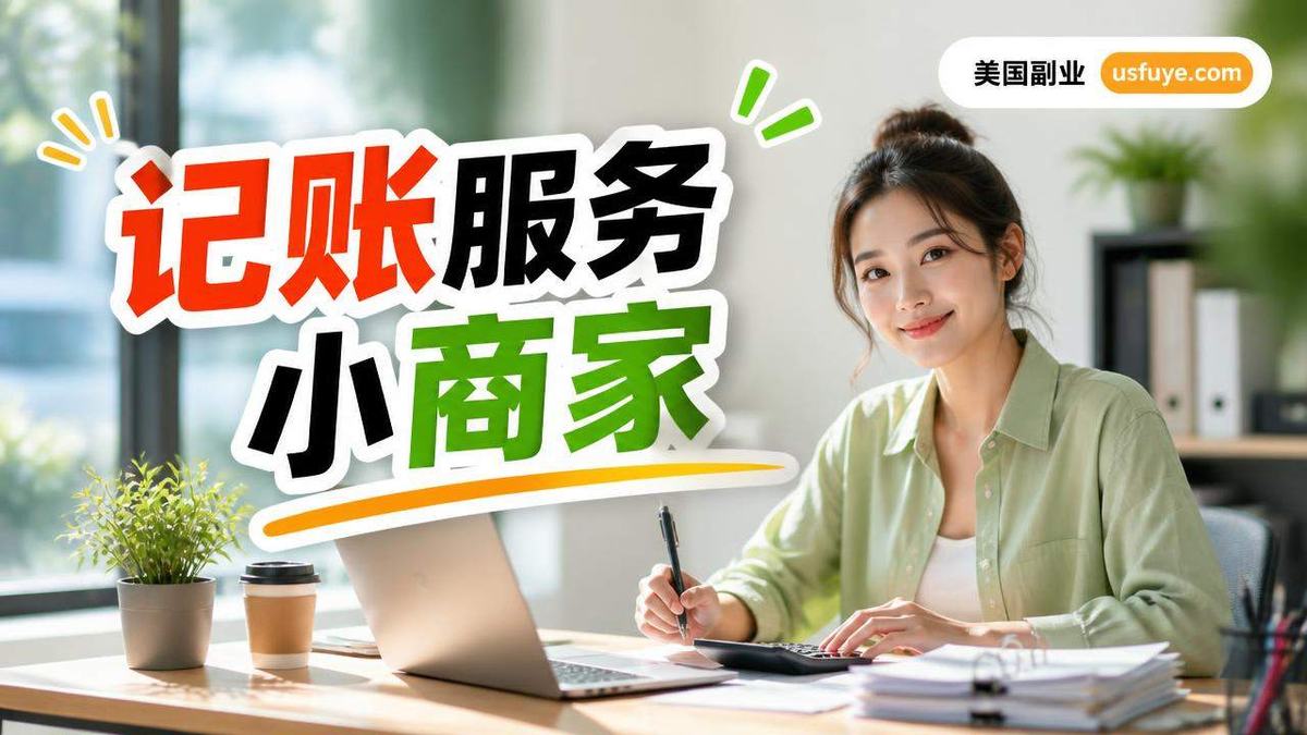 美国小商家记账服务小生意:新手怎么找第一单,周末时间版