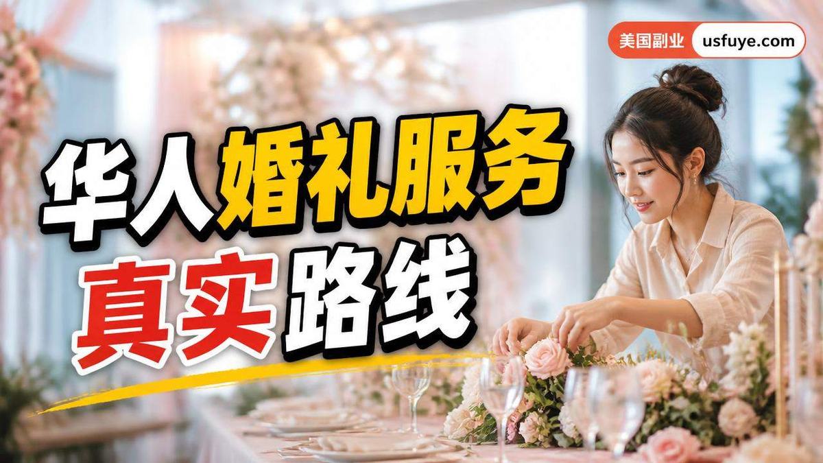 美国华人婚礼服务小生意:新手怎么找第一单,周末时间版