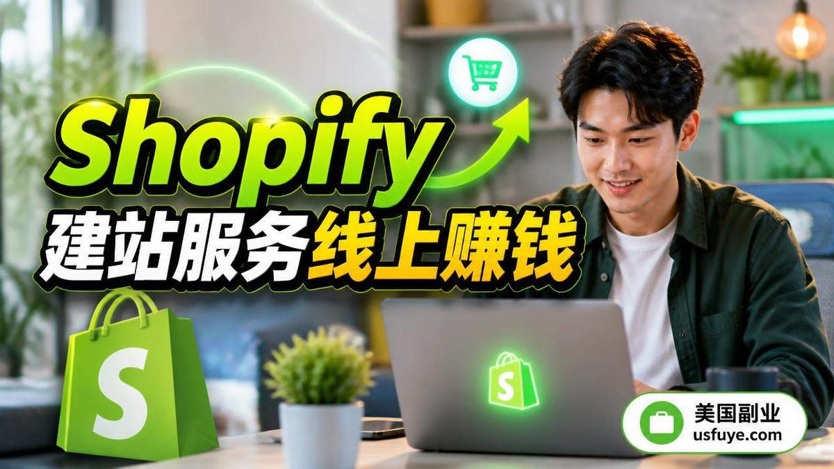美国Shopify 建站服务线上赚钱指南:接单、定价和风险,周末时间版