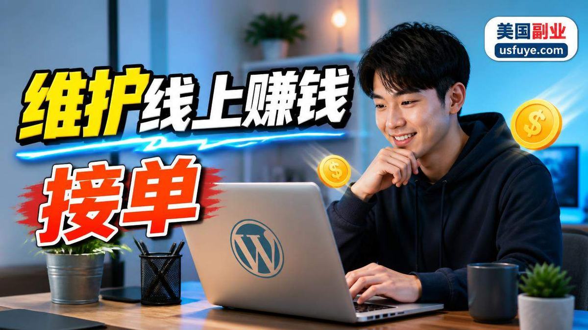 美国WordPress 维护线上赚钱指南:接单、定价和风险,周末时间版