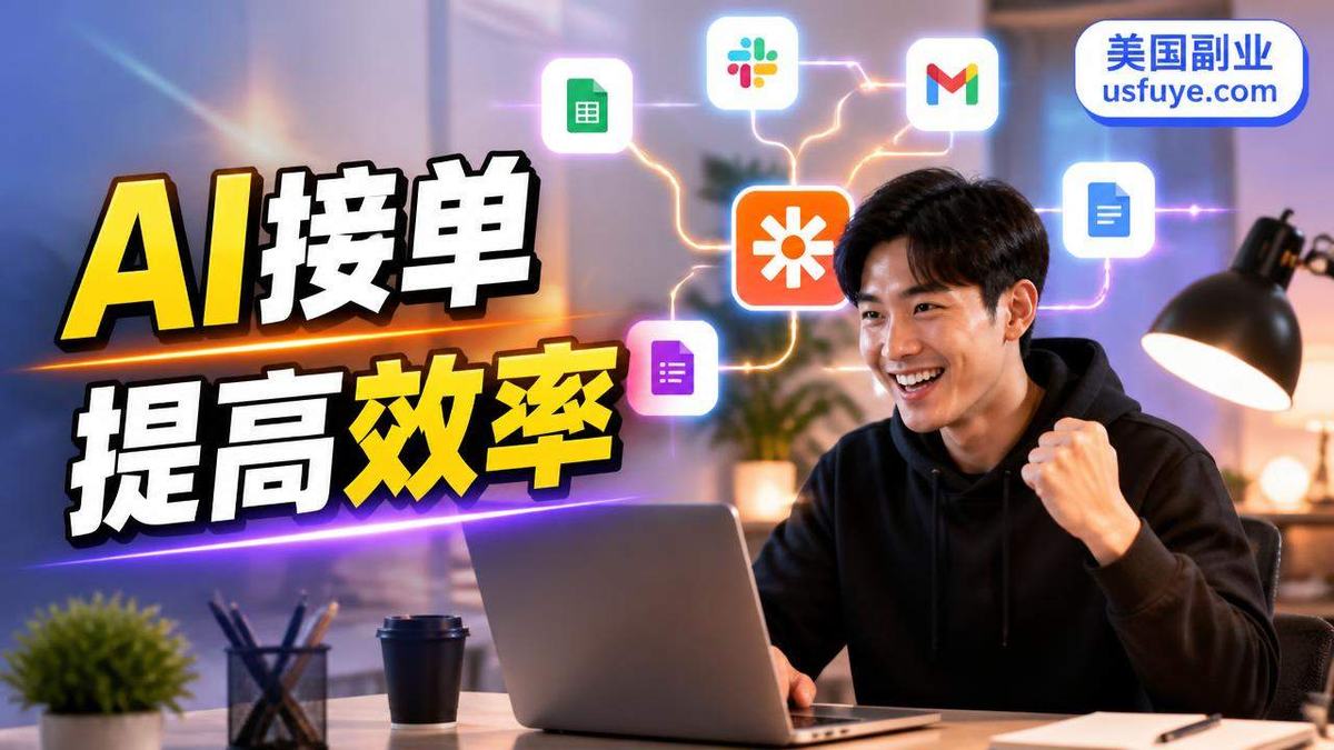 美国Zapier 自动化服务线上赚钱指南:接单、定价和风险,周末时间版