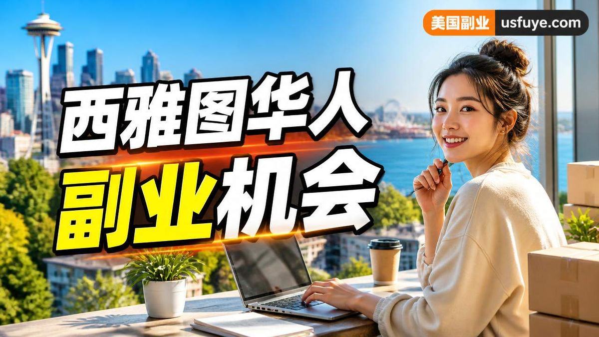 美国华人西雅图华人副业赚钱机会:适合人群和起,周末时间版