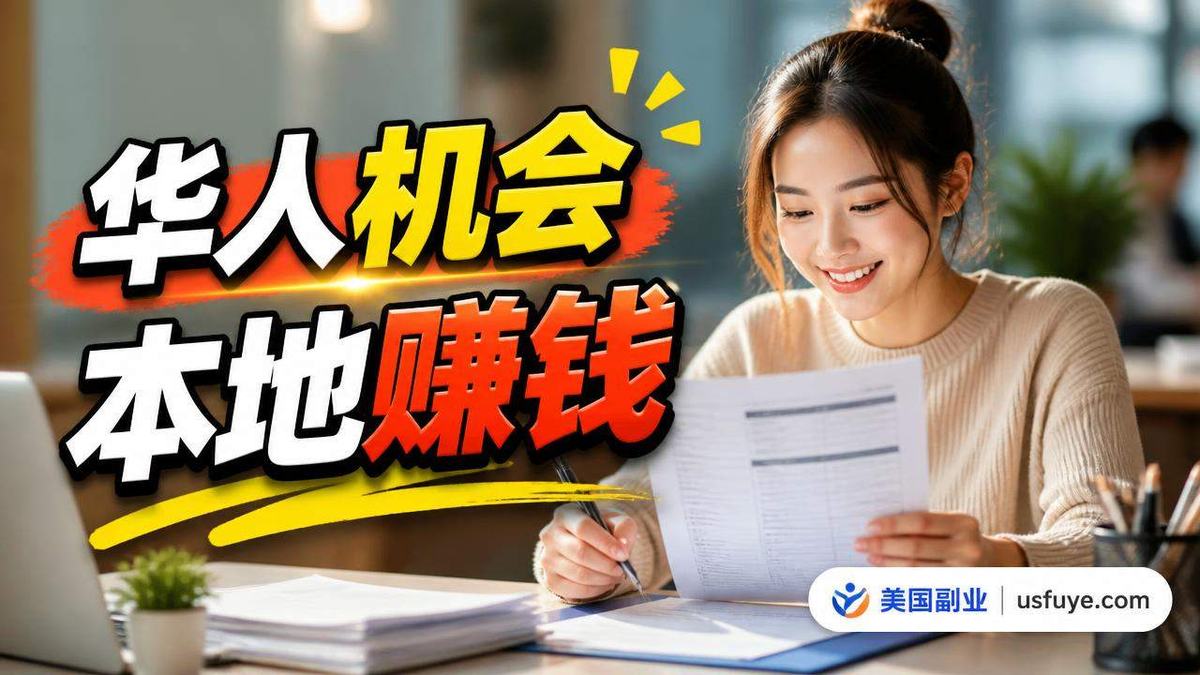 美国华人新移民表格协助赚钱机会:适合人群和起,周末时间版