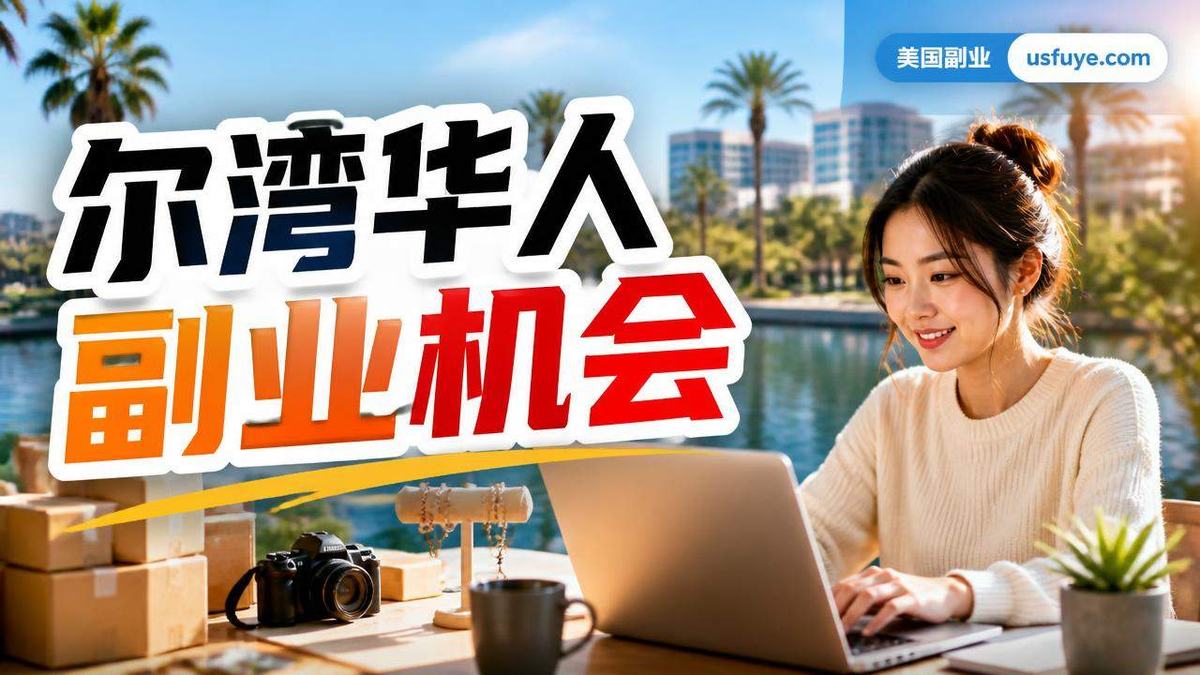美国华人尔湾华人副业赚钱机会:适合人群和起步,周末时间版