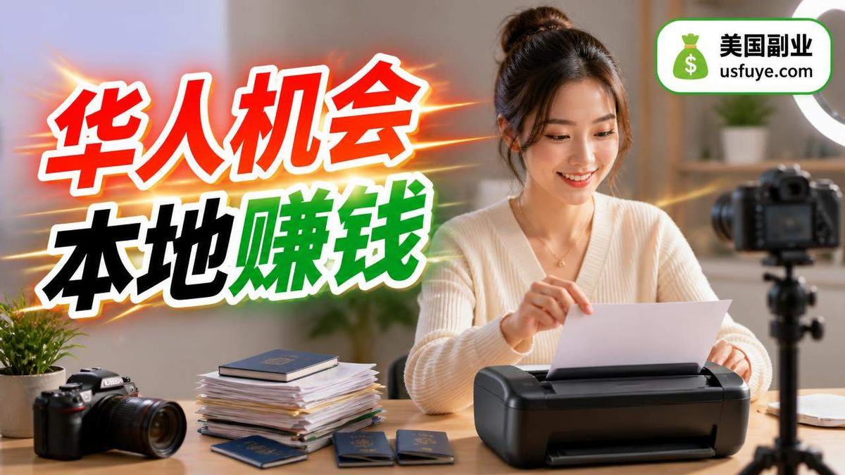 美国华人证件照和材料扫描赚钱机会:适合人群和,周末时间版