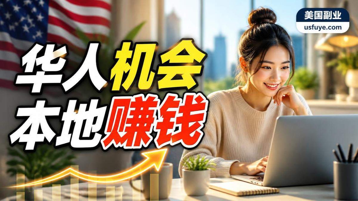 美国华人等待绿卡期间收入规划赚钱机会,第一单获客版