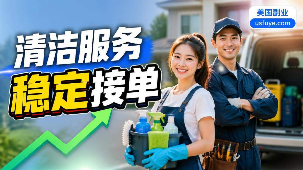 美国小生意:美国清洁、维修、Handyman 接单网站,周末时间版