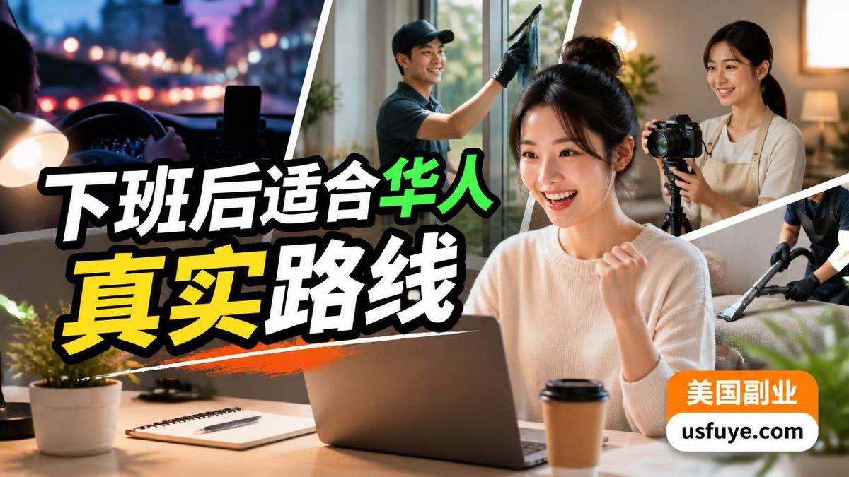 美国下班后副业有哪些适合华人从零开始,周末时间版