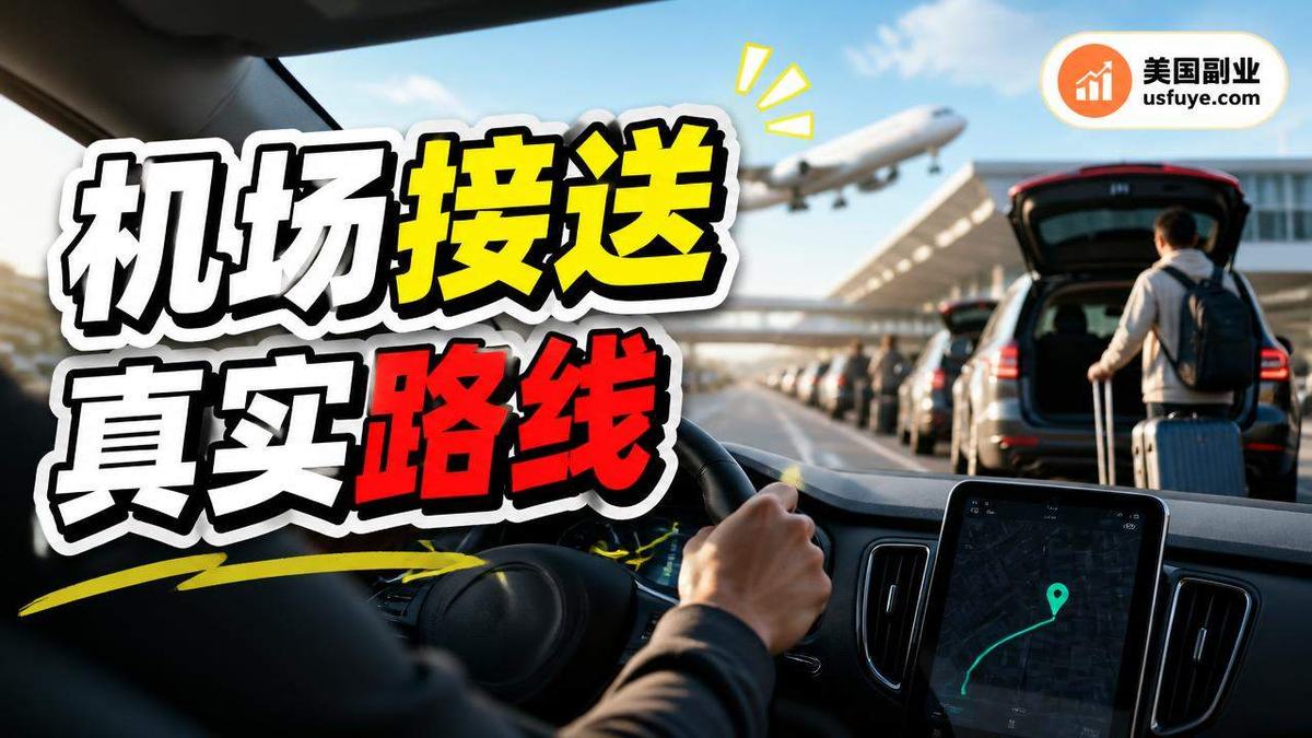 美国机场接送副业:从小单测试到稳定接单,避坑清单版