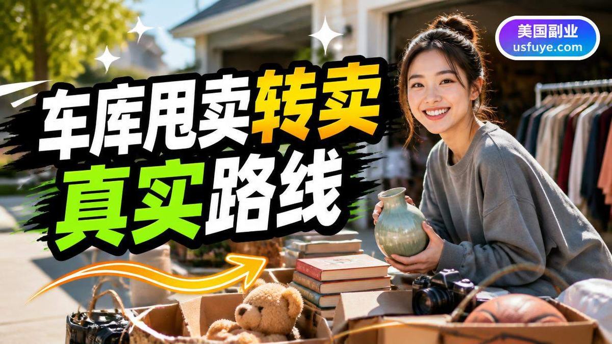 美国车库甩卖转卖副业:从小单测试到稳定接单,避坑清单版