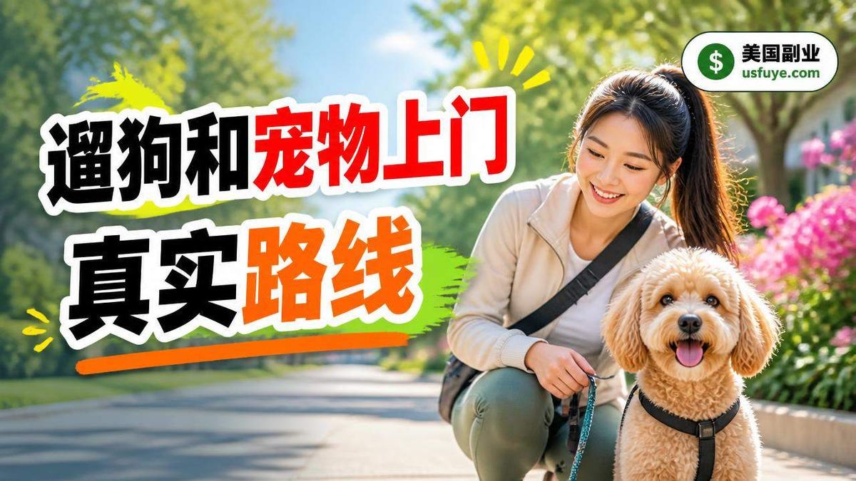 美国遛狗和宠物上门副业:从小单测试到稳定接单,避坑清单版