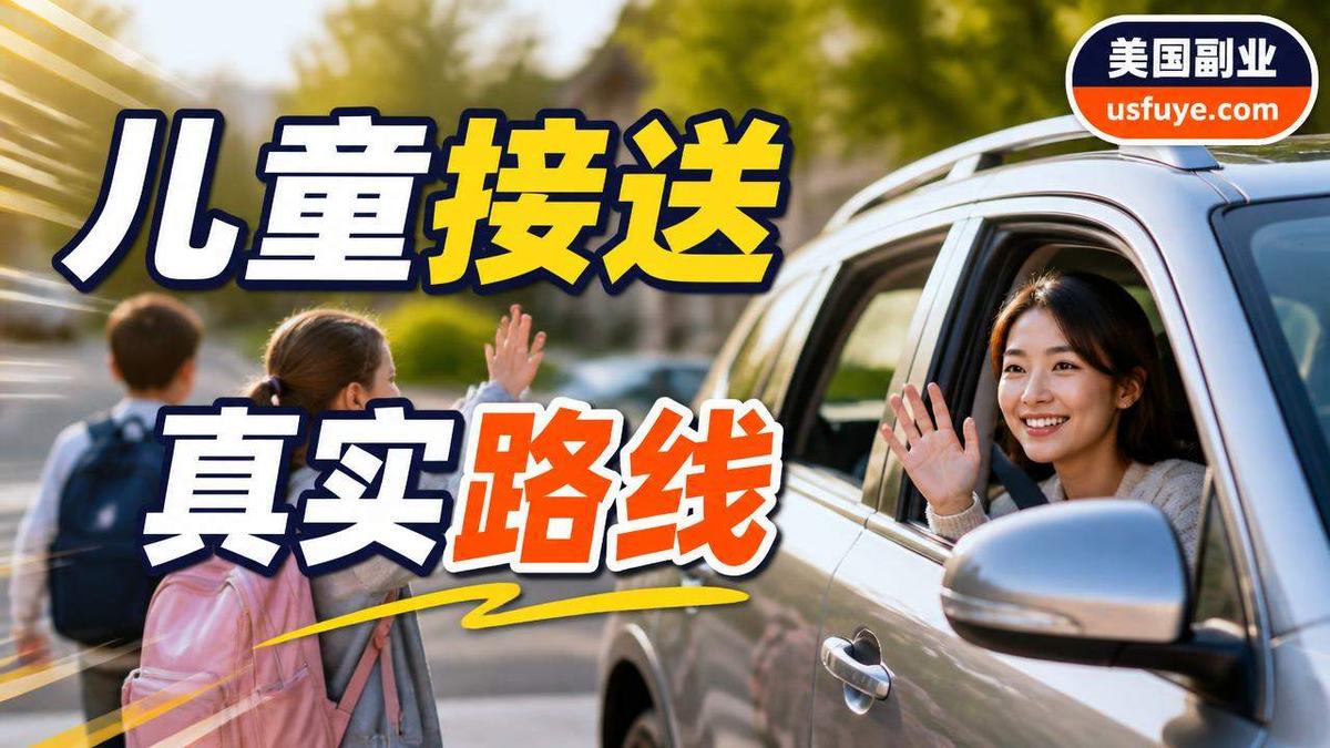 美国儿童接送副业:从小单测试到稳定接单,避坑清单版