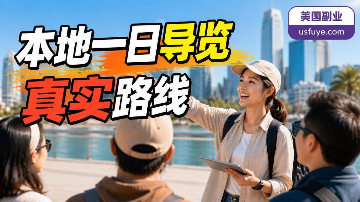 美国本地一日导览副业怎么做?从小测试开始