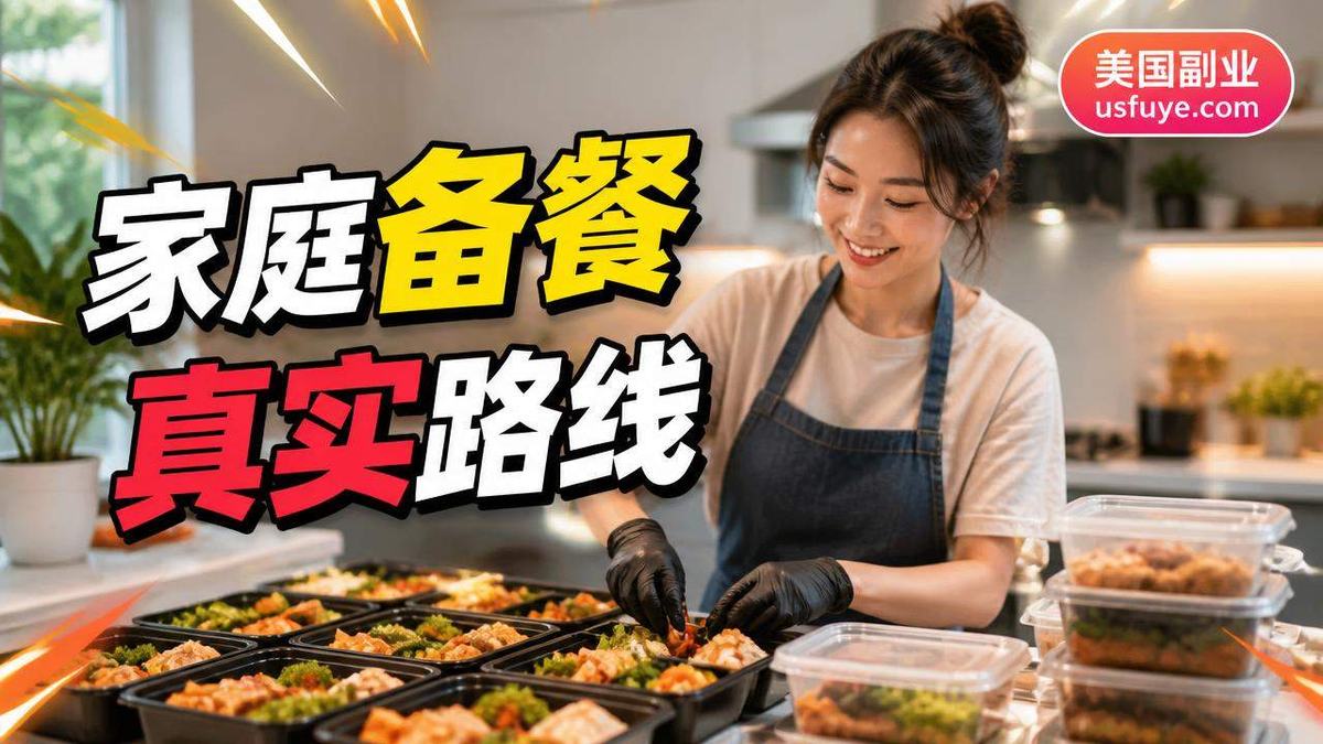 美国家庭备餐副业:从小单测试到稳定接单,避坑清单版