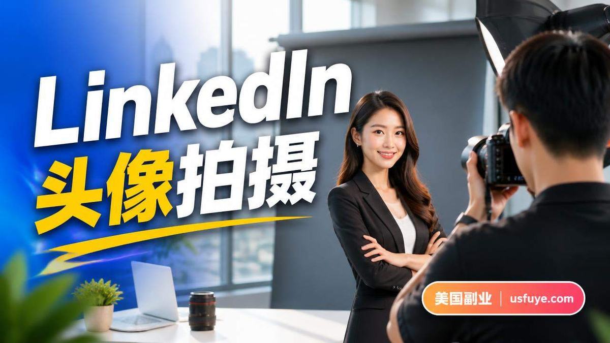 美国LinkedIn头像拍摄副业怎么做:从小测试开始