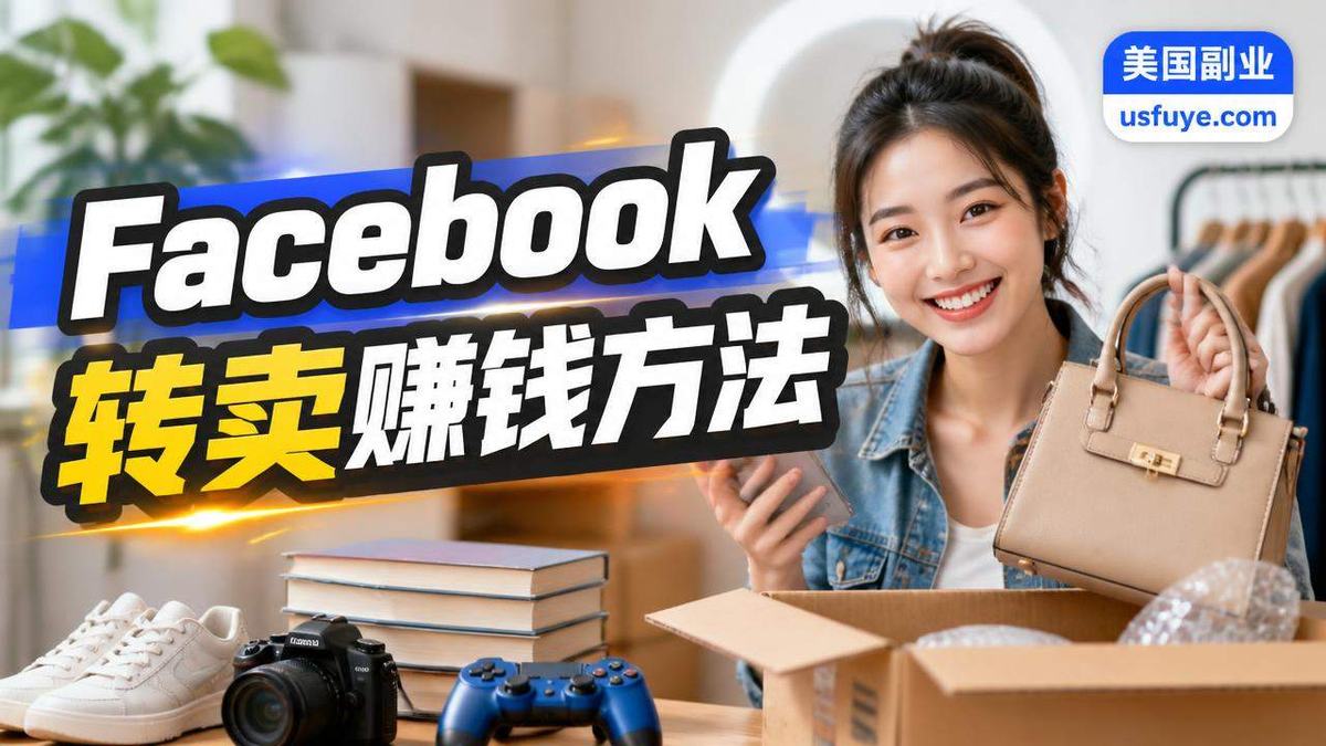 美国Facebook Marketplace 转卖赚钱方法:成本、渠道和避坑清单