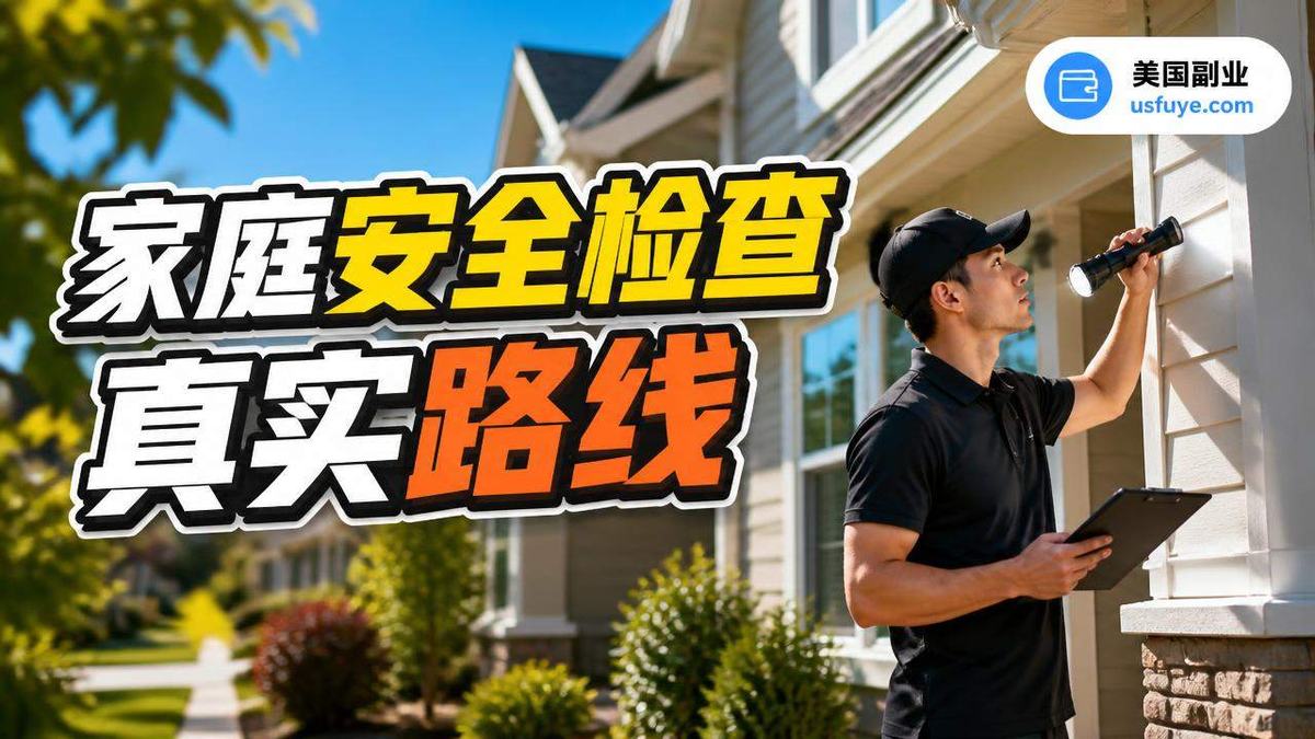 美国家庭安全检查副业怎么做:从小测试开始