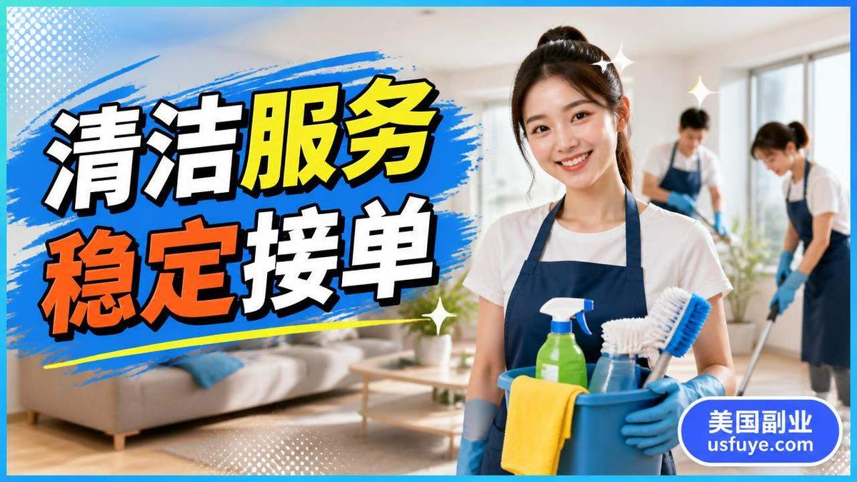 美国住宅清洁团队小生意怎么开始