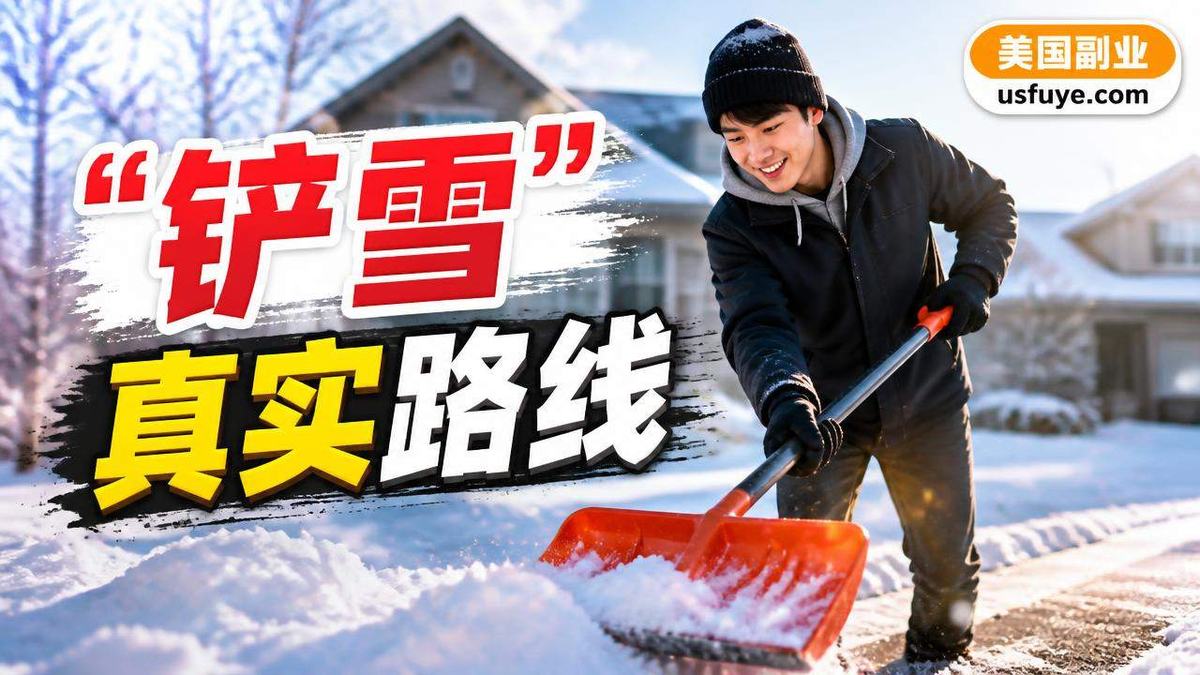 美国铲雪小生意怎么开始
