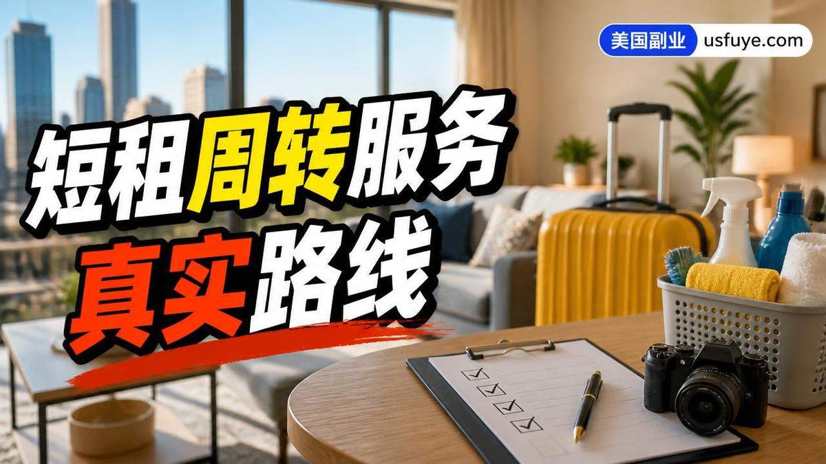 美国短租周转服务小生意怎么开始