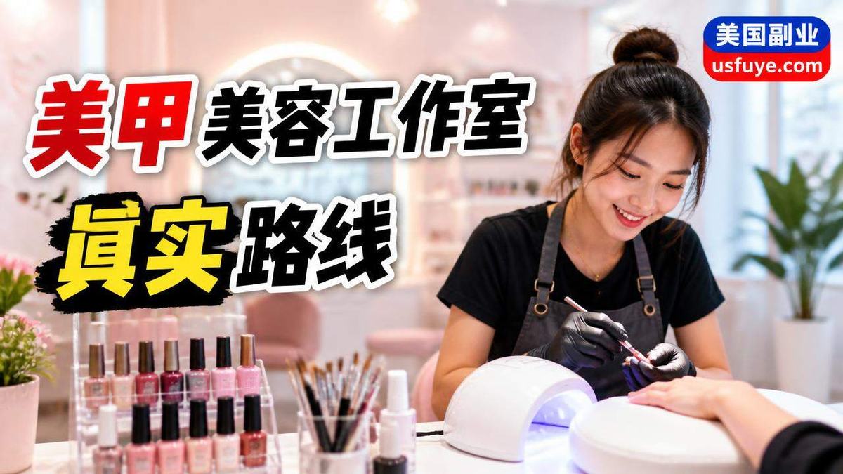 美国美甲美容工作室小生意怎么开始