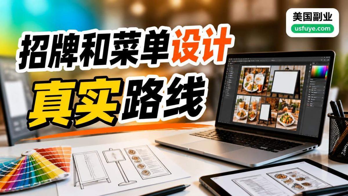 美国招牌和菜单设计小生意怎么开始