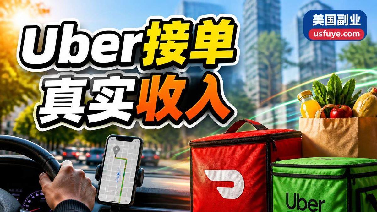 美国送餐配送 App 哪个适合你:DoorDash、Uber Eats、Instacart 对比