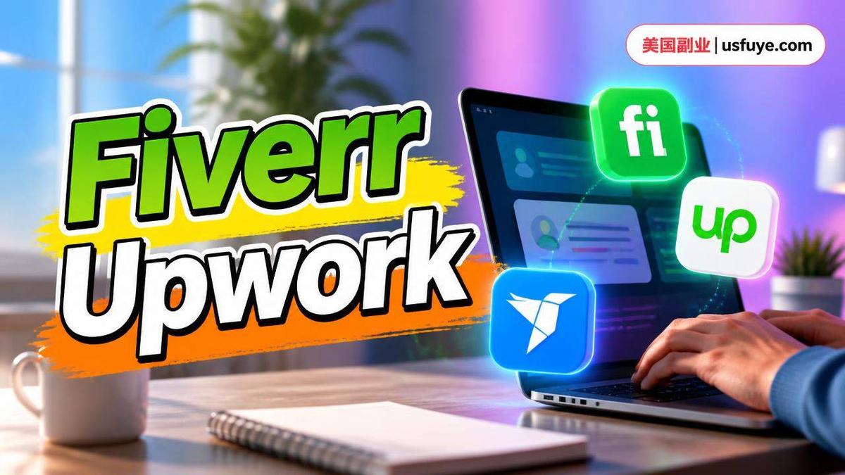 Fiverr、Upwork、Freelancer 怎么选：美国线上接单平台对比