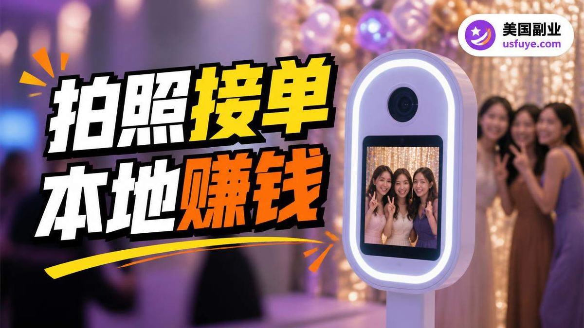 美国活动拍照亭副业怎么做：从小测试开始