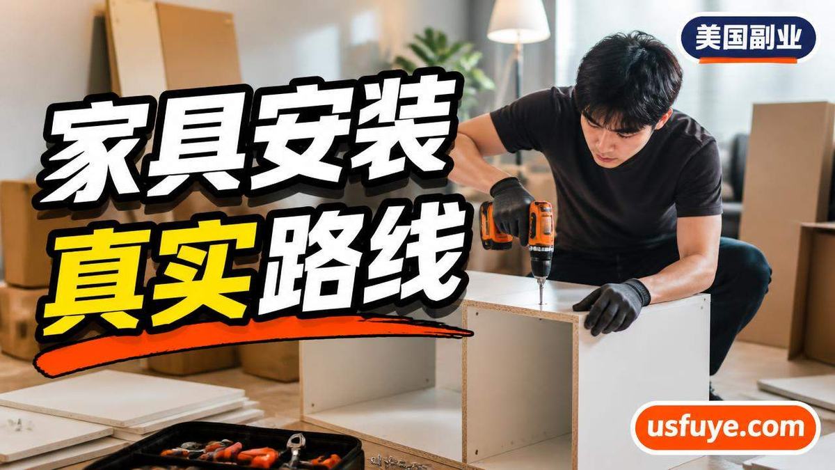 美国家具安装副业怎么做：从小测试开始