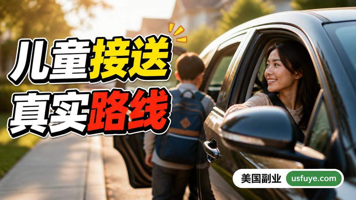 美国儿童接送副业怎么做:从小测试开始