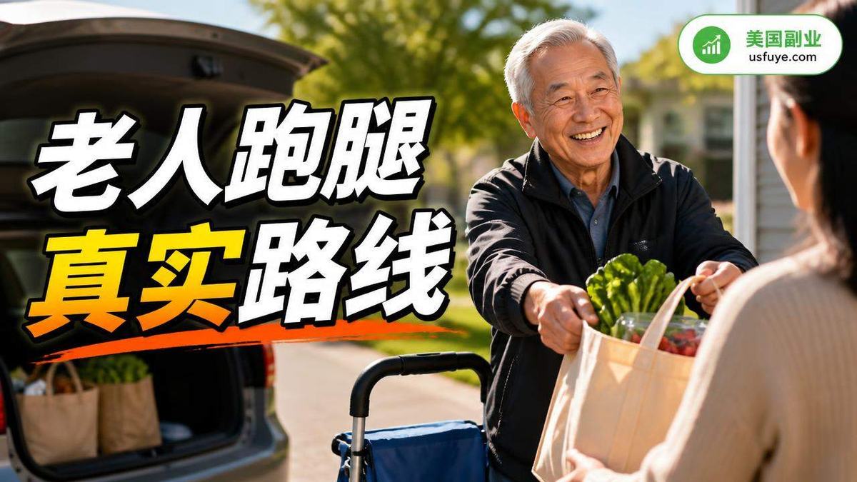 美国老人跑腿副业怎么做:从小测试开始