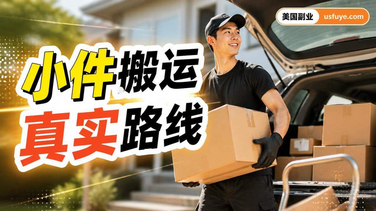 美国小件搬运副业怎么做：从小测试开始