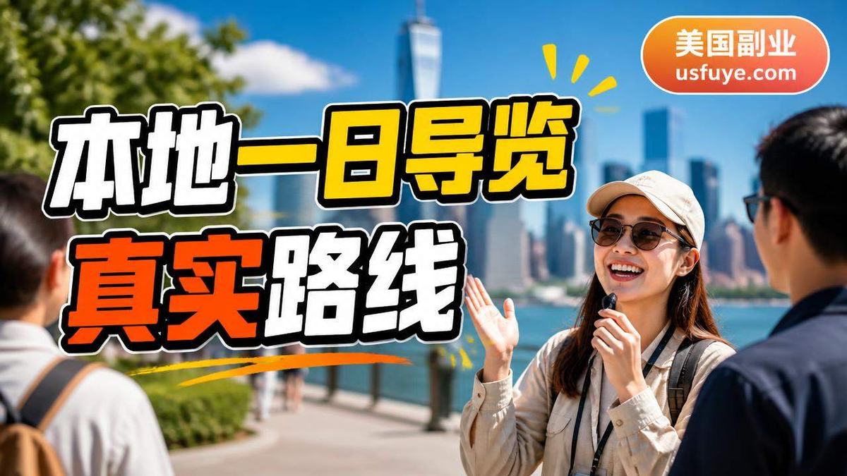 美国本地一日导览副业怎么做:从小测试开始