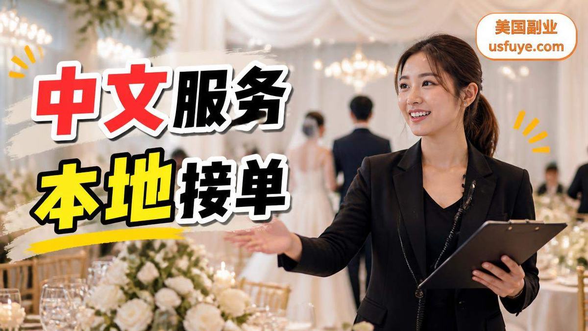 美国婚礼中文协调副业怎么做:从小测试开始
