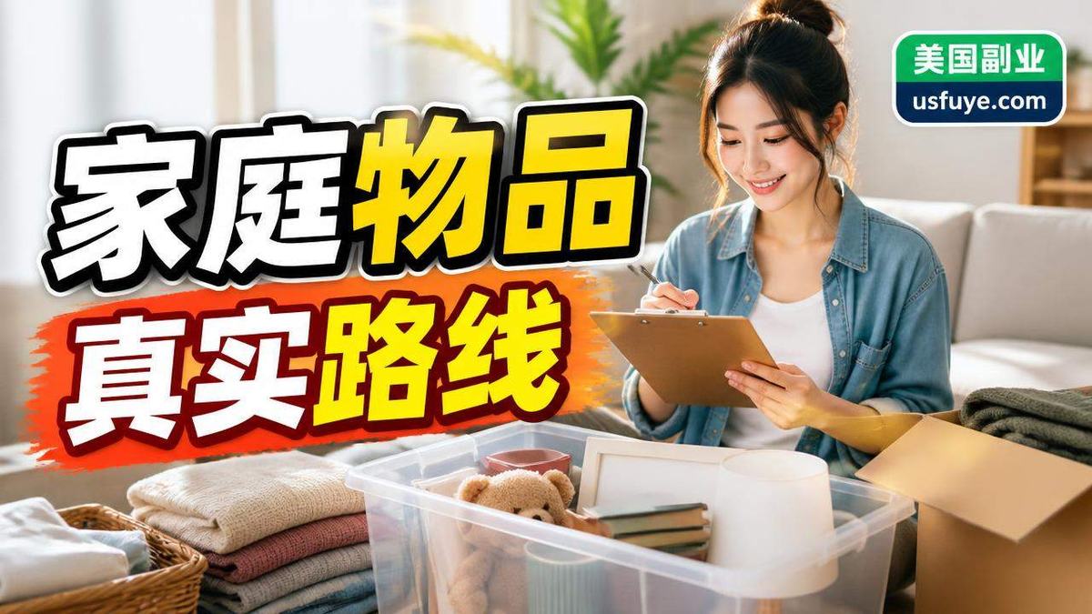 美国家庭物品清单副业怎么做:从小测试开始