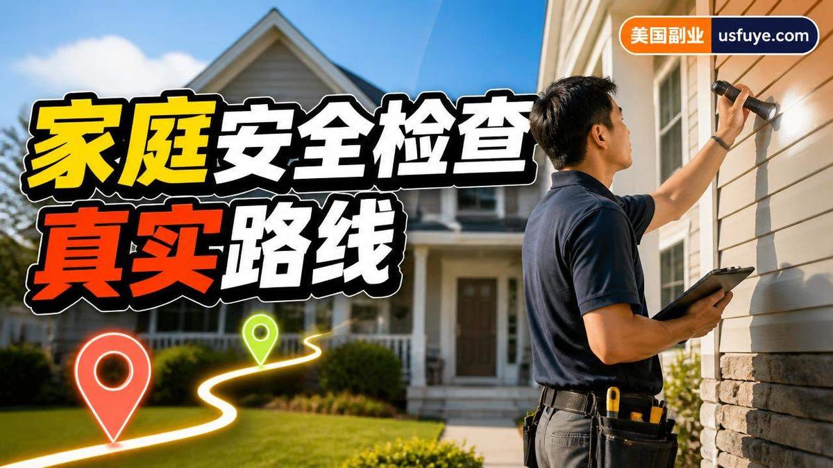 美国家庭安全检查副业怎么做：从小测试开始