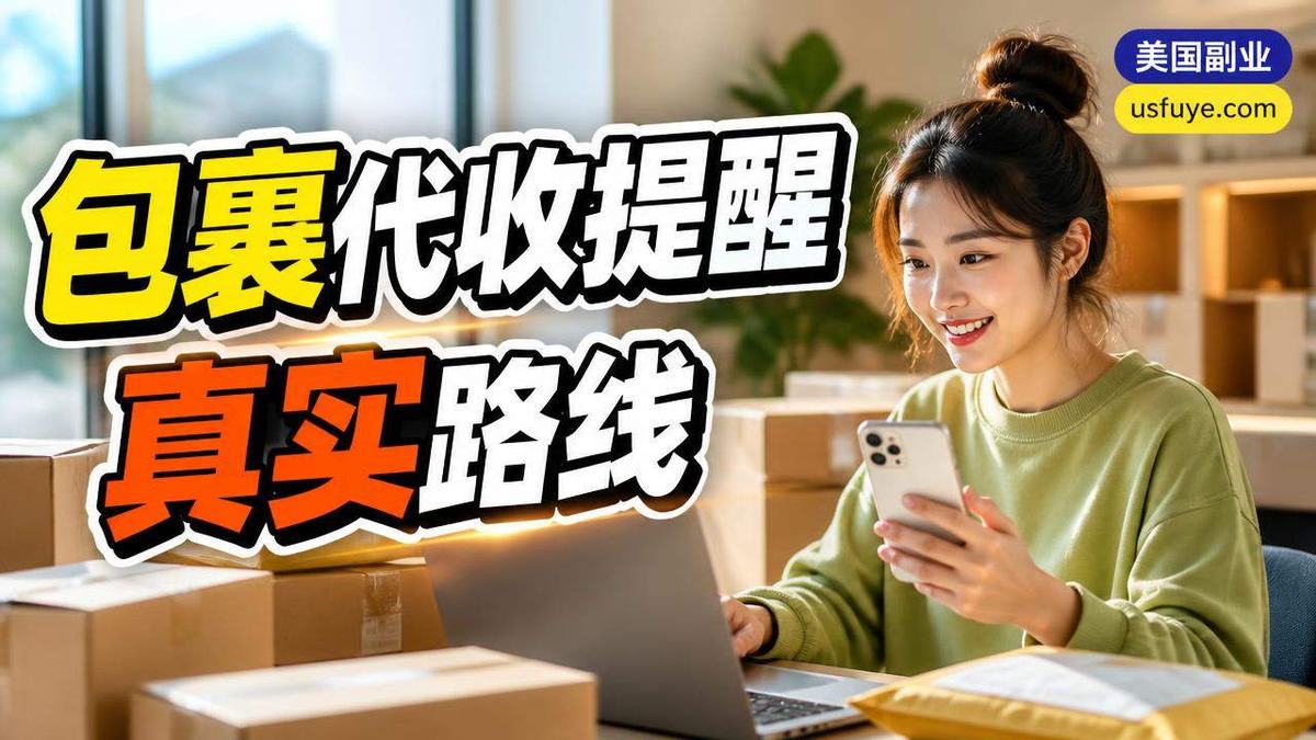 美国包裹代收提醒副业怎么做:从小测试开始