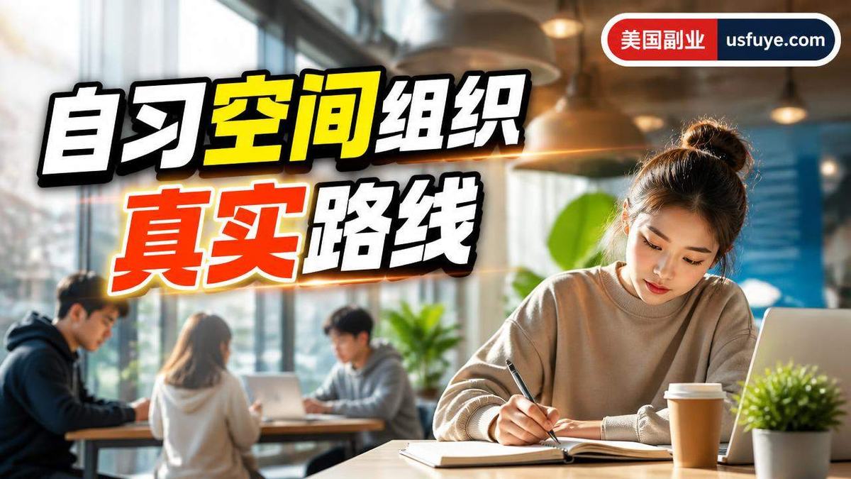 美国自习空间组织副业怎么做:从小测试开始