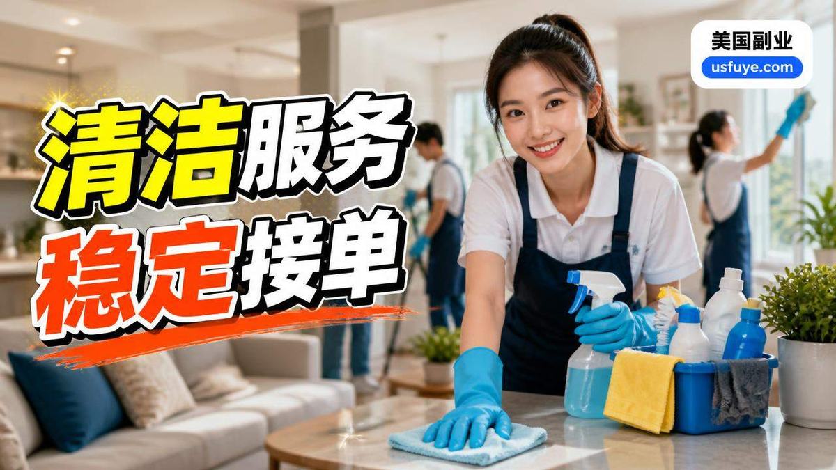 美国住宅清洁团队小生意怎么开始：适合人群、启动步骤与合规提醒