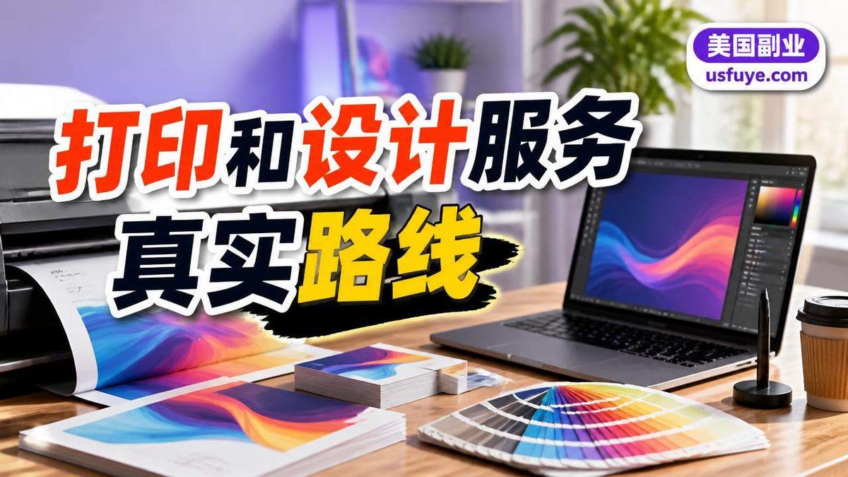 美国打印和设计服务小生意怎么开始
