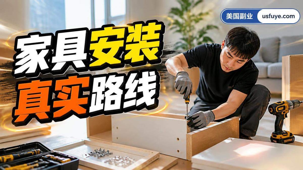 美国家具安装副业怎么做:从小测试开始